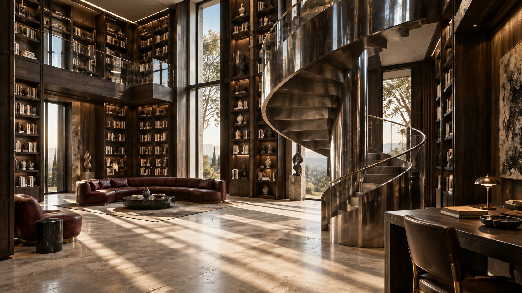Archivo — Library and reading space