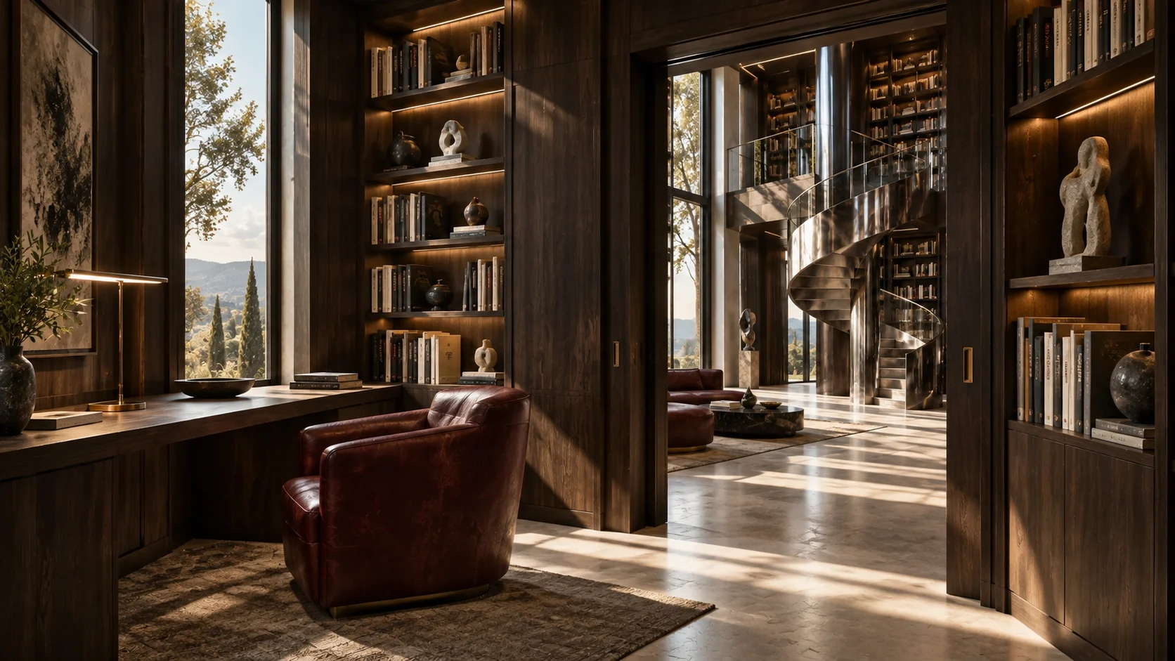 Archivo — Workspace and crafted furniture