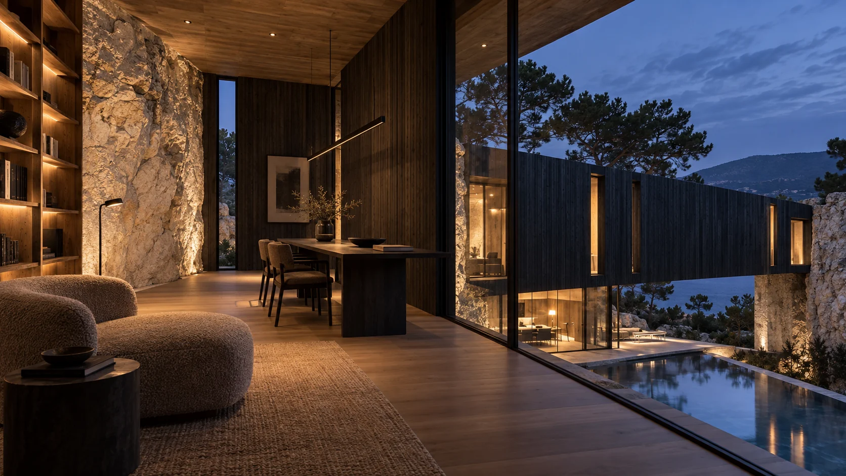 Casa Umbral — Esszimmer und Möbel