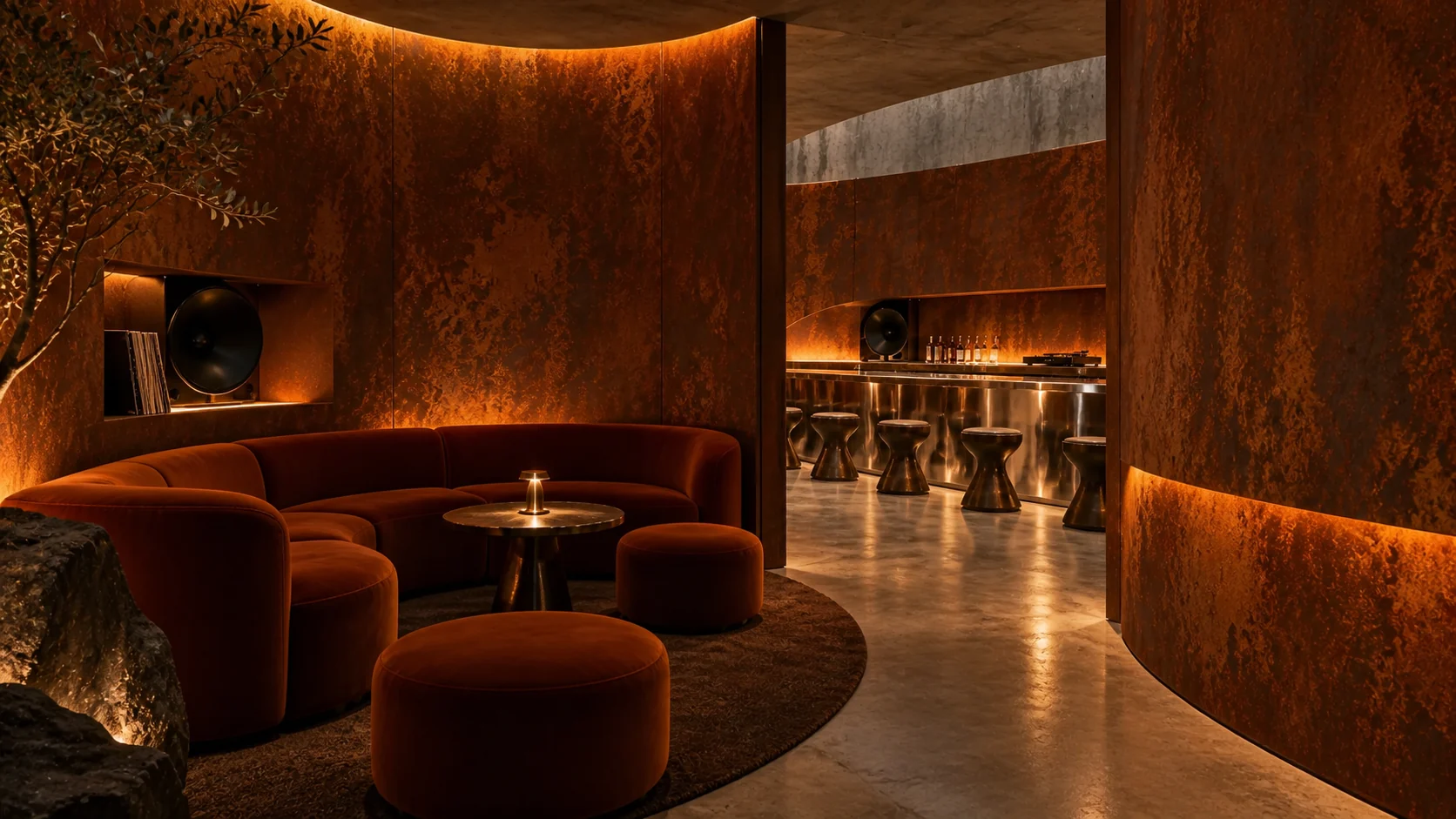 Óxido — Lounge and seating area
