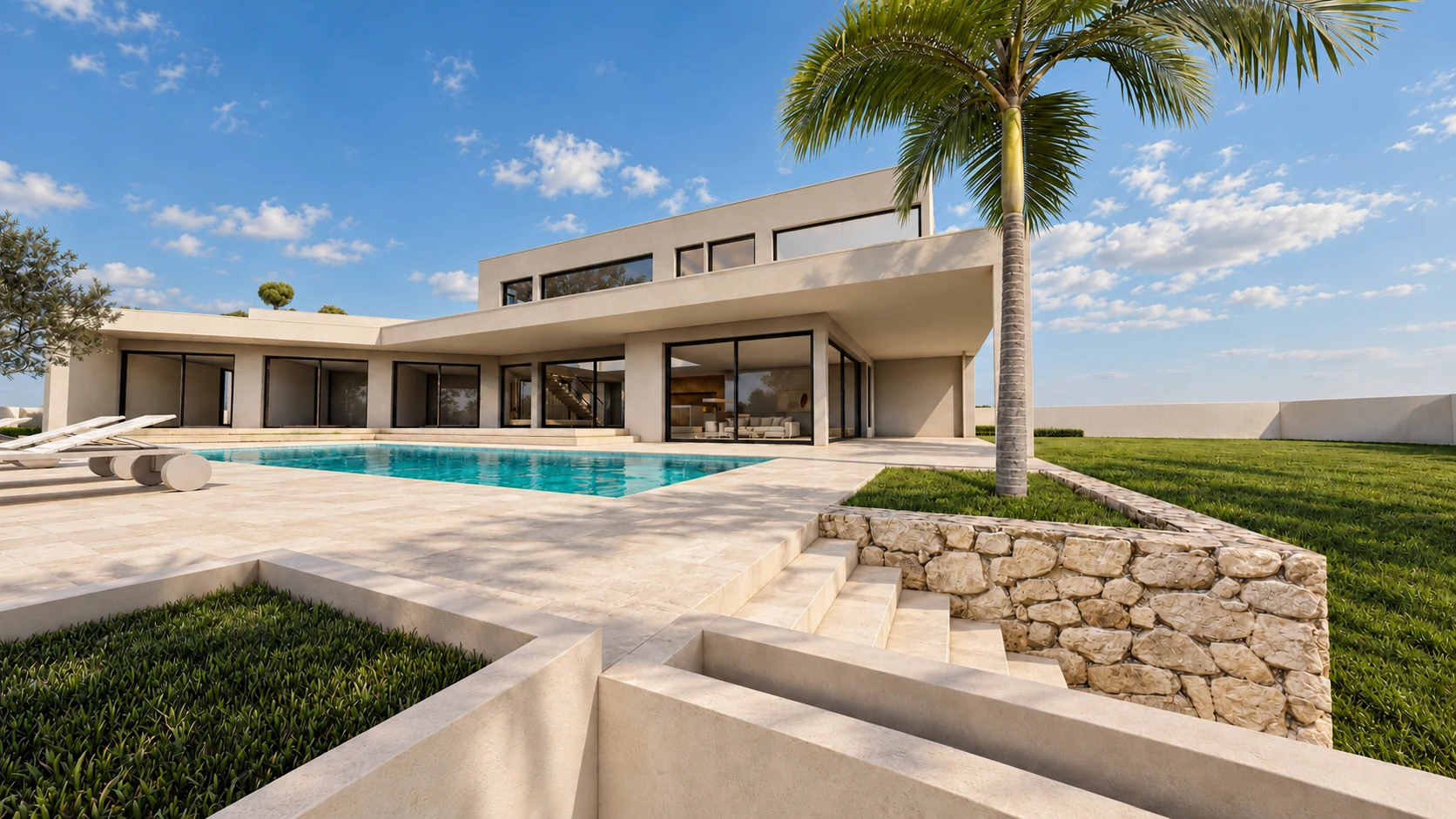 Crestatx · Exterior and pool
