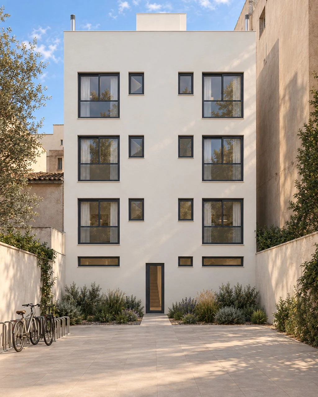 Regal 119 · Courtyard facade