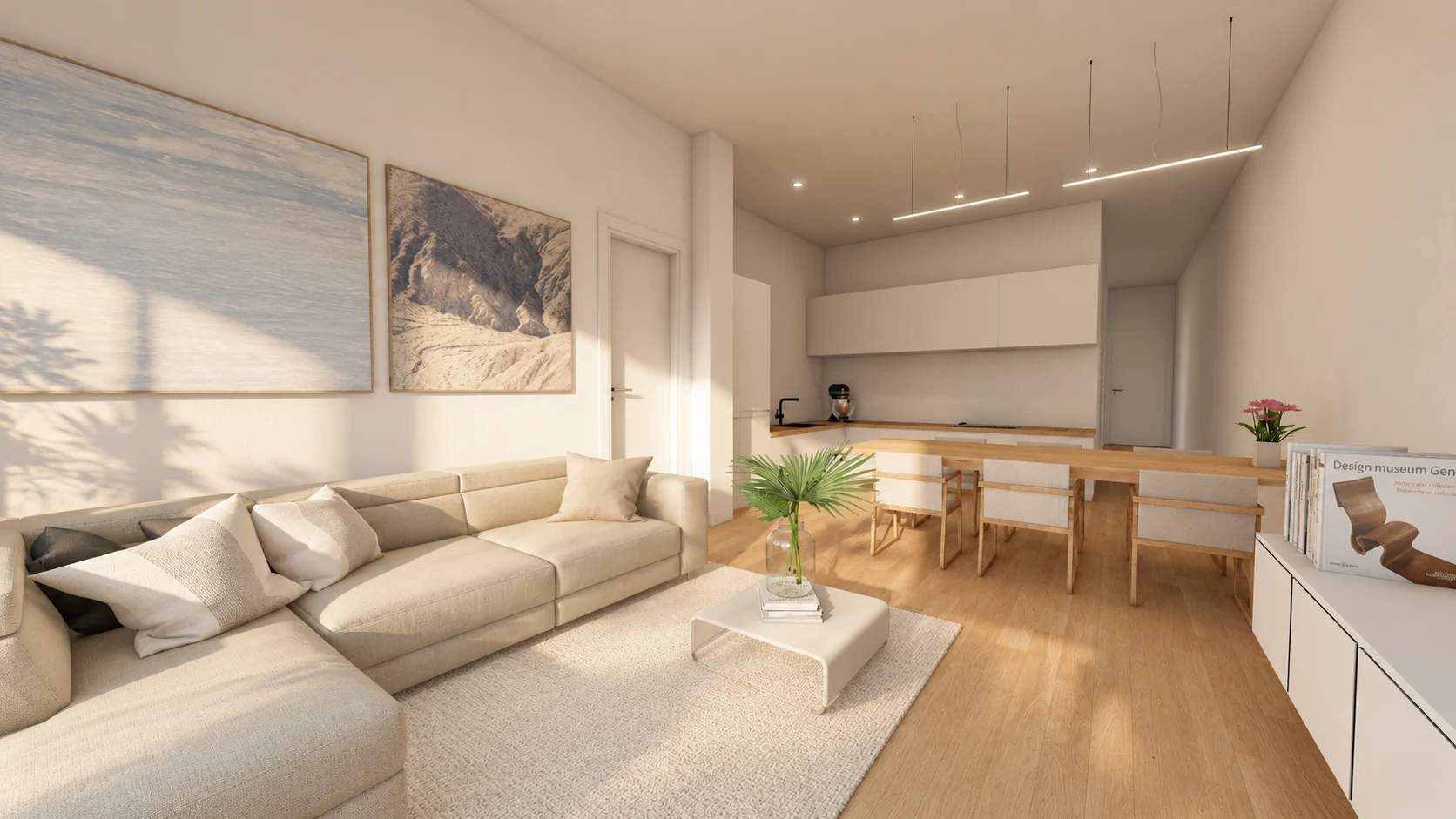 Sant Lluís · Living, dining and kitchen space