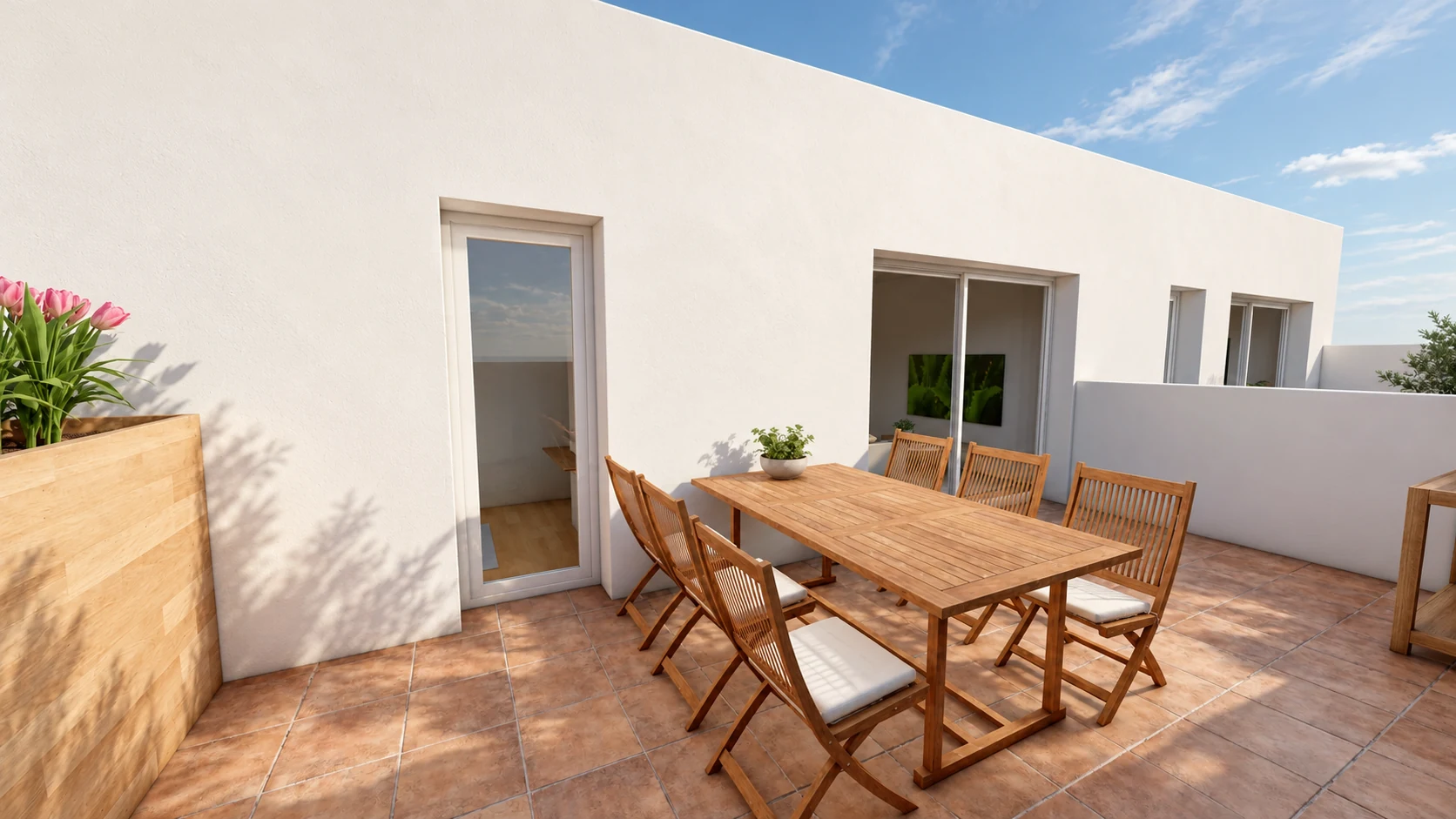 Sant Lluís · Outdoor dining space