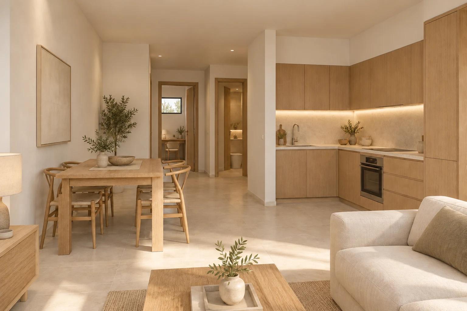 Santa Ana · Es Castell · Cuina i menjador de l’habitatge 17B
