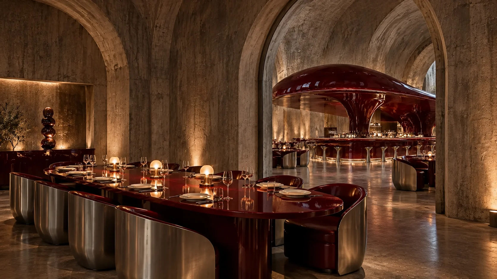 Rojo — Dining room and furniture