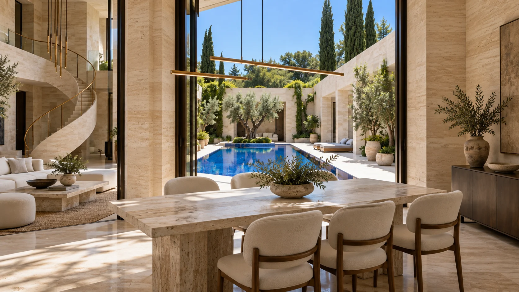 Villa Cobalto — Dining room and furniture