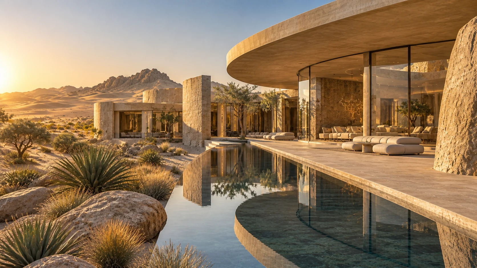 Villa Duna — Exterior and its setting