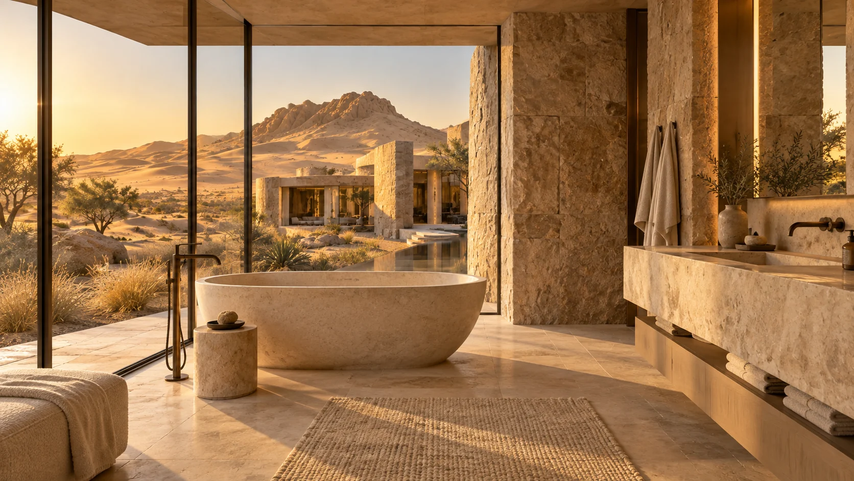 Villa Duna — Bathroom and material details