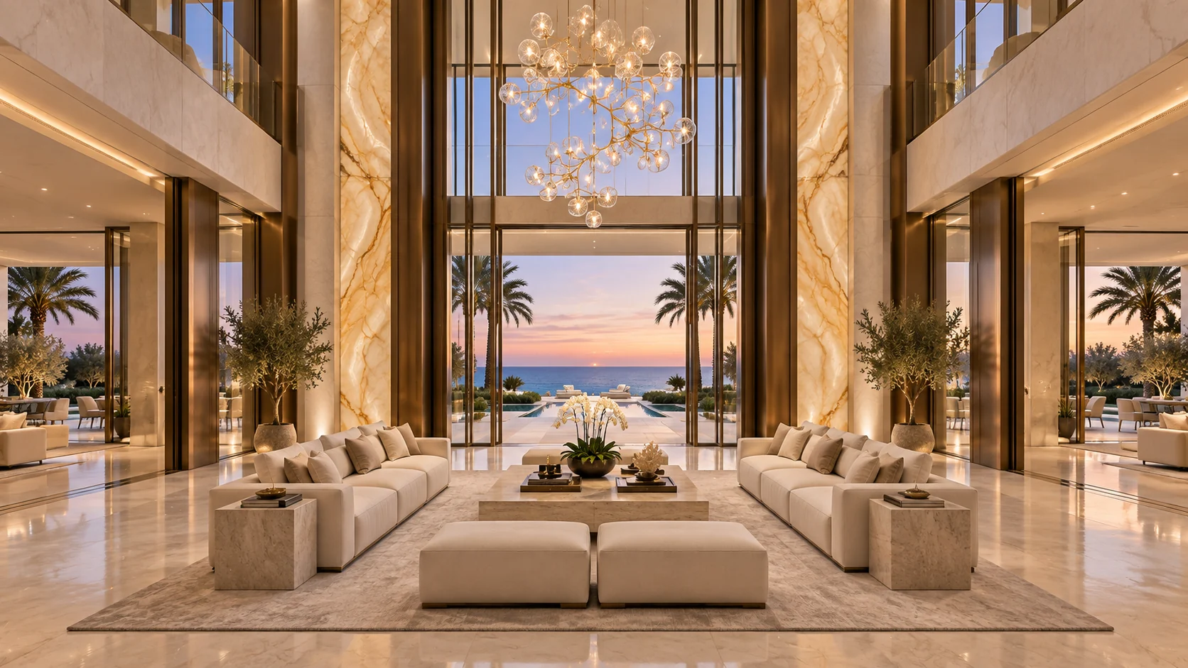 Villa Eira — Living room and its views