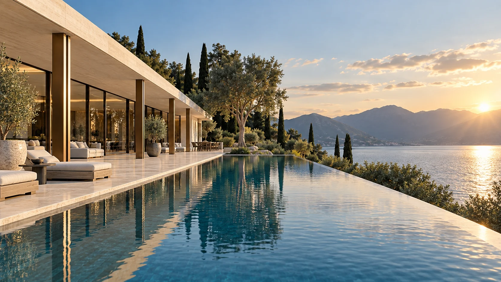 Villa Riva — Exterior and its setting