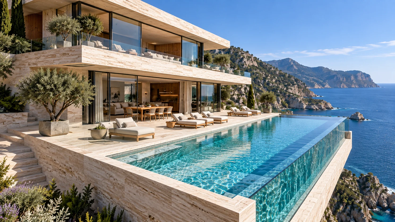 Villa Talassa — Exterior and its setting