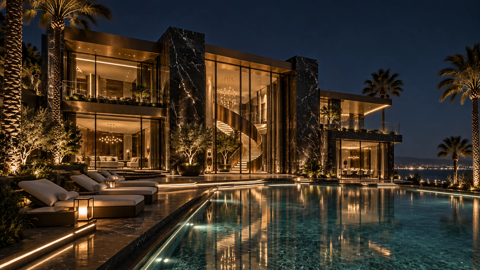 Villa Umbra — Exterior and its setting